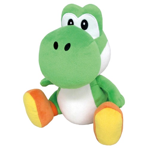 Super Mario All Star Yoshi - Green Yoshi (Medium) 8" Plush