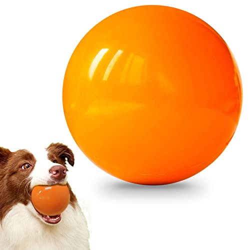 DLDER Dog Balls Indestructible,Solid Rubber Dog Ball Toys,Durable Bouncy Balls for Dogs Aggressive Chewers,100% Safe & Non-Toxic,Floating Dog Chew Toy Ball for Medium&Large Dogs to Play and Fetch. - Floating dog ball
