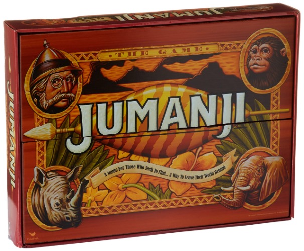 Cardinal 6041476 Jumanji: The Game in Real Wooden Box - 
