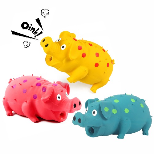 Squeaky Pig Dog Toys