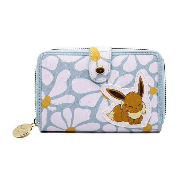 Pokemon - Eevee Flowers Zip-Around Wallet - Clothing - EB Games Australia