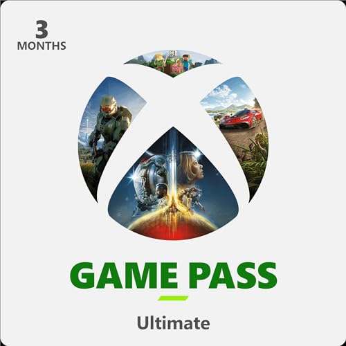 Xbox Game Pass Ultimate – 3 Month Membership – Xbox Series X|S, Xbox One, Windows [Digital Code] - Xbox Series X|S [Digital Code] - Game Pass Ultimate - 3 Month Code