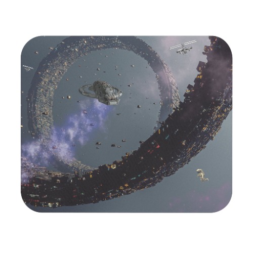 Space Explorer Mouse Pad - 9" Ã— 8" / Rectangle