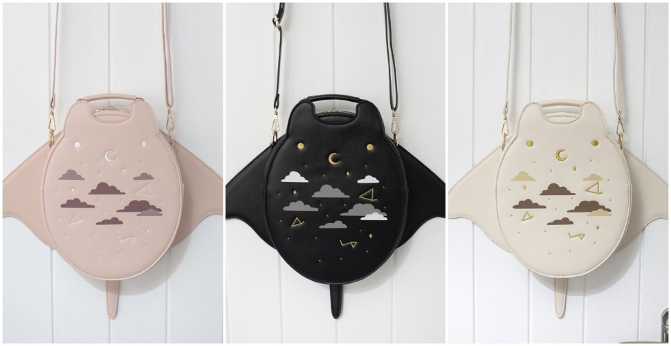 Yomi the Manta Ray bag - Pastel (pink)