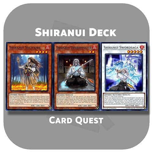 Generic Complete Custom Deck for Yu-Gi-Oh! - Shiranui Style Synchro Deck