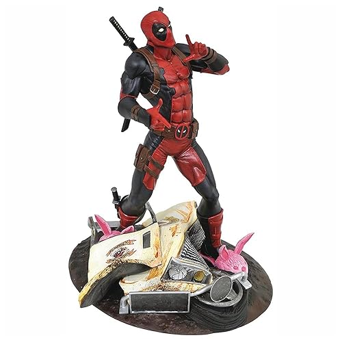 Diamond Select Toys Marvel Gallery: Taco Truck Deadpool PVC Diorama Figure - Standard