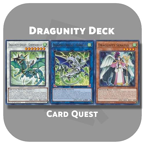 Generic Complete Custom Deck for Yu-Gi-Oh! - Dragunity Knight Synchro Deck