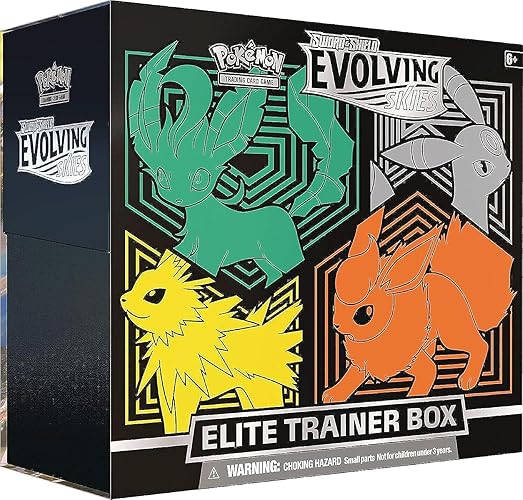 Pokemon SAS7 Evolving Skies Elite Trainer Box - Orange