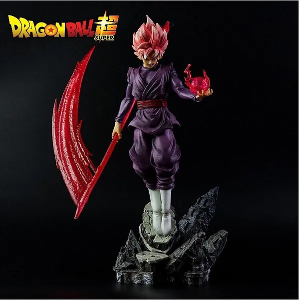 Dragon Ball Super Saiyan Xeno Zamasu Black Goku Figure! Son Goku, Kakarot, 32cm! DBZ, Anime, Japan!