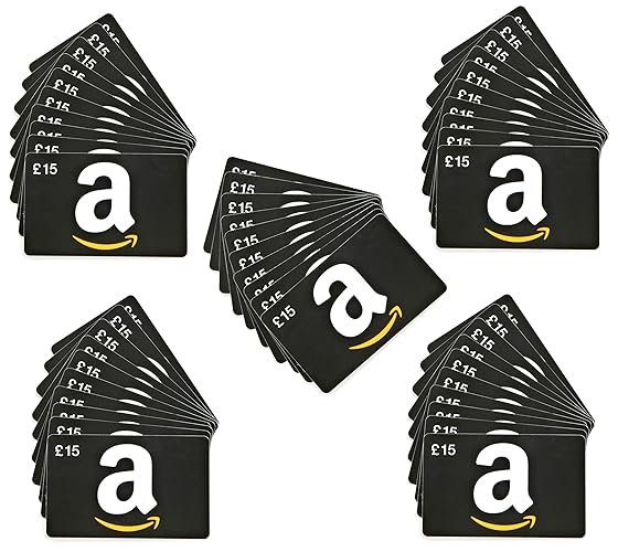 Amazon.co.uk Gift Cards - 50-Pack - 15 - Pack of 50