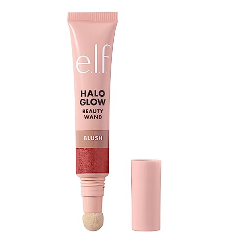 e.l.f. Halo Glow Blush Beauty Wand, Liquid Blush Wand For Radiant, Flushed Cheeks, Infused With Squalane, Vegan & Cruelty-free, Rosé You Slay - Rosé You Slay