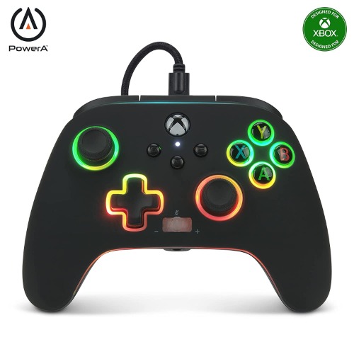 PowerA Spectra Infinity Enhanced Wired Controller for Xbox Series X|S- Black - Black