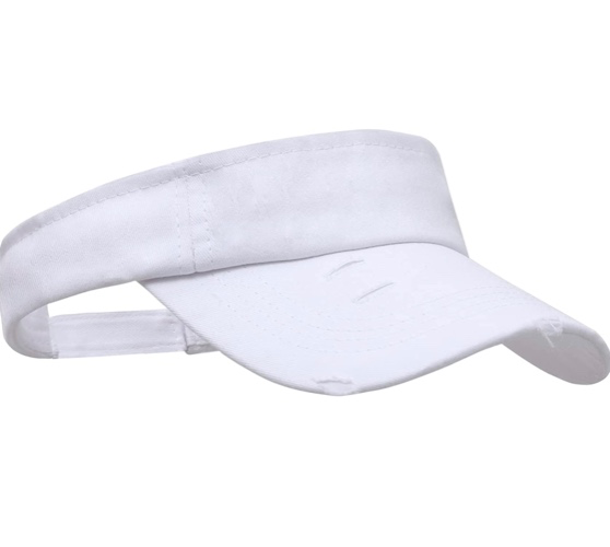 White visor