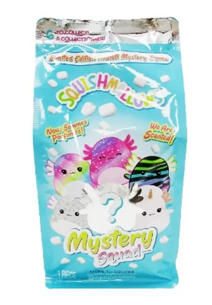 Squishmallow Kellytoy Scented Mystery Squad Bag 5” Plush (Series 2)