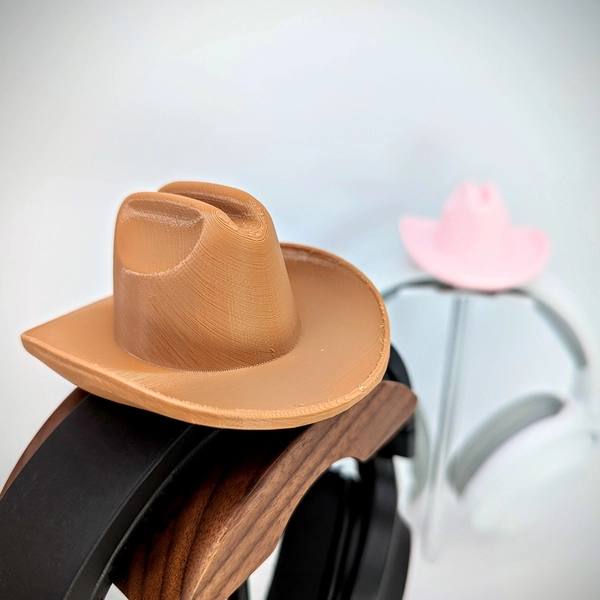 Cowboy Hat Headphone Attachment, Headset Ears, PC Gaming Accessories, Horns for Headphones