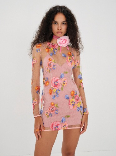 Percy Mini Dress | S / Multi