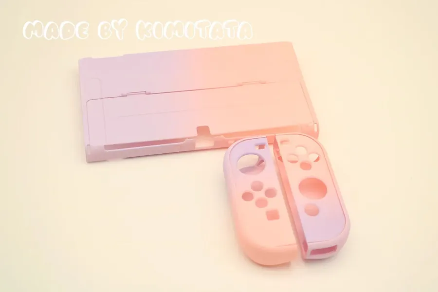 Colorful Switch / Switch OLED Case - Nintendo Switch / Switch OLED Protective Case - Switch Silicone Shell Cover - Made By KimiTata