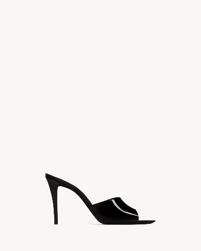 ROMY mules in patent leather | Saint Laurent | YSL.com