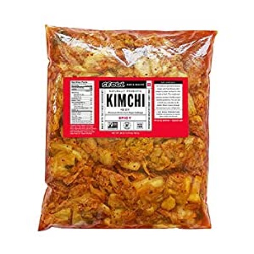 Lucky Foods Seoul Kimchi (Pack of 1) Authentic Made to Order Korean Kimchi (Spicy Original, 28 oz) - Keto / Gluten Free / Non GMO - Spicy Original 1.75 Pound (Pack of 1)