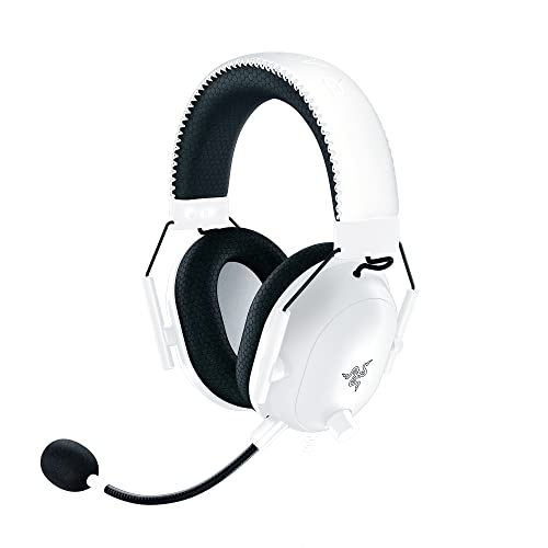Razer BlackShark V2 Pro - Cuffie da gioco Esports Premium senza fili (Cuffie Wireless con Driver da 50 mm, Microfono Supercardioide HyperClear, Tecnologia HyperSpeed Wireless) Mercury Bianco - BlackShark V2 Pro - Bianco