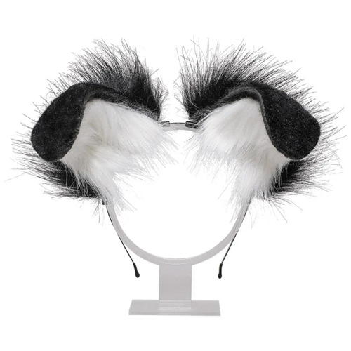 Floppy Puppy Ear Headband - Black