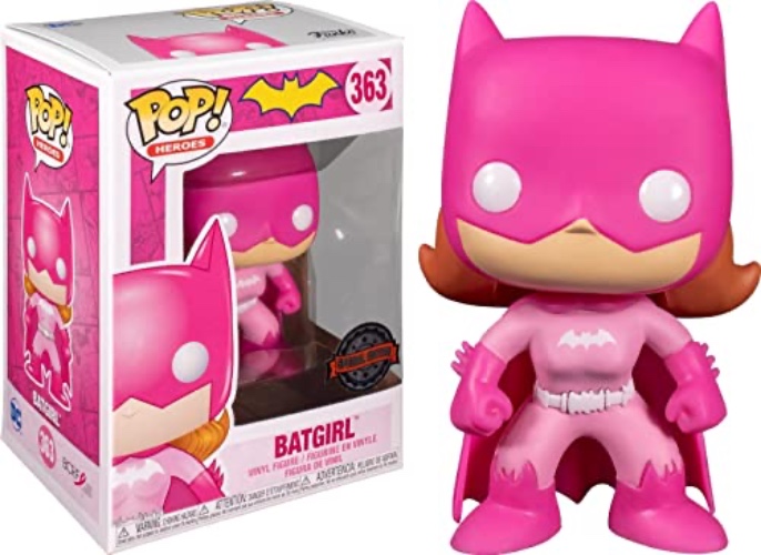 Funko POP! Heroes #363 - Batgirl [Pink Cancer Awareness] Exclusive