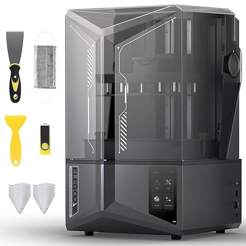 ELEGOO Saturn 4 Ultra Resin 3D Printer, 10-Inch 12K Mono LCD, WiFi-Transfer, Intelligent Detection,150mm/h High Speed Printing, Smart Automatic Leveling, Large Printing Size 218.88x122.88x220 mm³ - Saturn 4 Ultra