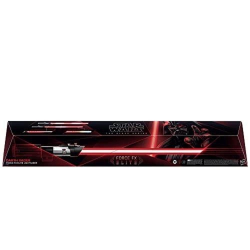 Hasbro Star Wars The Black Series Darth Vader Force FX Elite Lightsaber Collectible with Advanced LED and Sound Effects