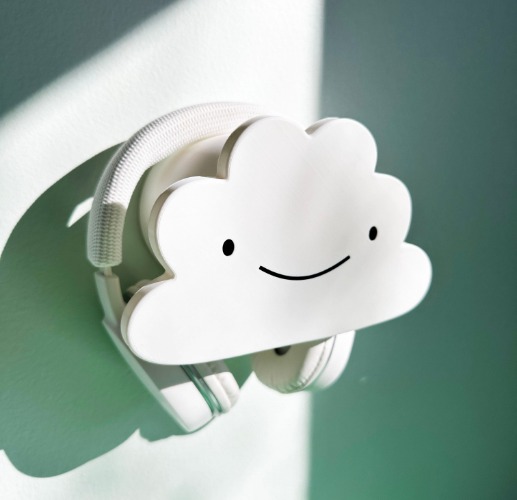 Nimbo the Cloud, Headphone Holder Stand | Default Title