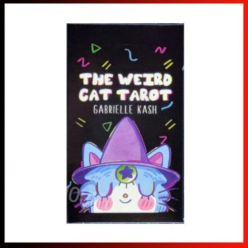 78 Sheets English Version The Weird Cat Tarot Cards