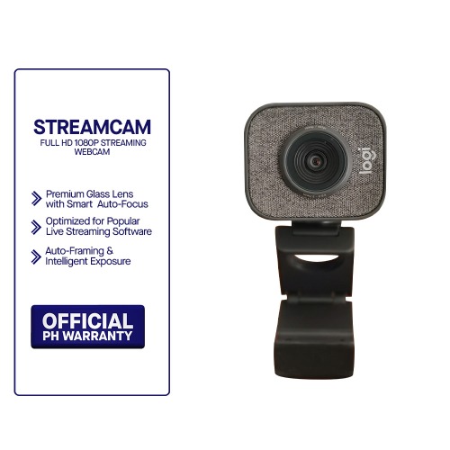 Logitech StreamCam - Full HD 1080p Streaming Webcam