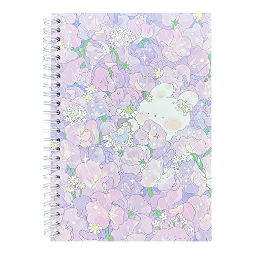 Reusable Sticker Storage Book Collecting Album Blank Stickers Organizer Book A5 Size with 40 Sheets Blank Release Paper for Stickers Holder Collection (PURPLE)