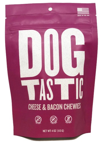 Dogtastic Cheese & Bacon Chewies Dog Treats - DT Dogtastic Cheese & Bacon Chewies