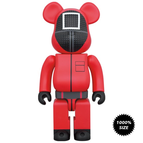 Squid Game Guard □ 1000% Bearbrick by Medicom Toy