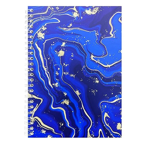 Reusable Sticker Book Collecting Album Blank Sticker Storage Book for Adults A5 Size 32 Sheets Release Paper Sticker Collection Book (Dark Blue) - Dark Blue