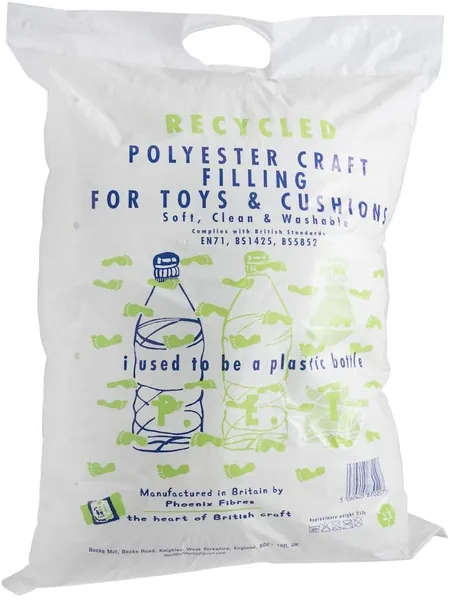 Soft Toy Filling 250 Grams Plush Stuffing for Knitted Toys Cushions and Pillow Filler Art and Crafts