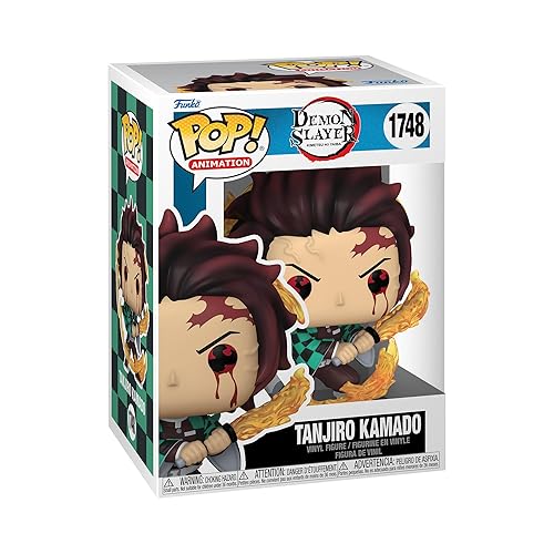 Funko POP Animation: DS - Tanjiro Kamado - (Sun Breathing) - Demon Slayer - Collectable Vinyl Figure - Gift Idea - Official Merchandise - for Kids & Adults - Anime Fans - Model Figure for Collectors