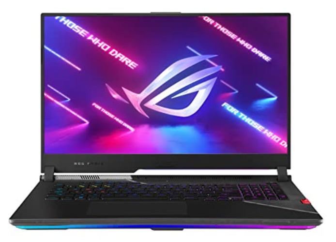 ASUS ROG Strix Scar 17 (2023) Gaming Laptop, 17.3” QHD 240Hz/3ms, 100% DCI-P3 Display, GeForce RTX 4080, AMD Ryzen 9 7945HX, 32GB DDR5, 1TB PCIe SSD, Wi-Fi 6E, Windows 11 Pro, G733PZ-XS96,Off Black - RTX 4080