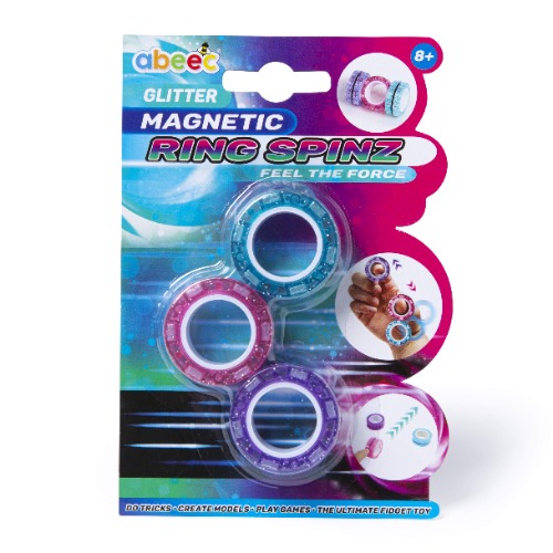 abeec Magnetic Rings Spinz (Glitter)