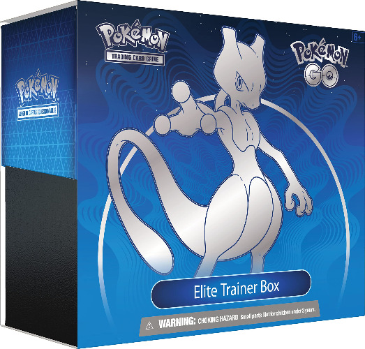 Pokémon TCG: Pokémon GO Elite Trainer Box (10 Boosters, Mewtwo Foil Promo Card & Premium Accessories) (290-85050)