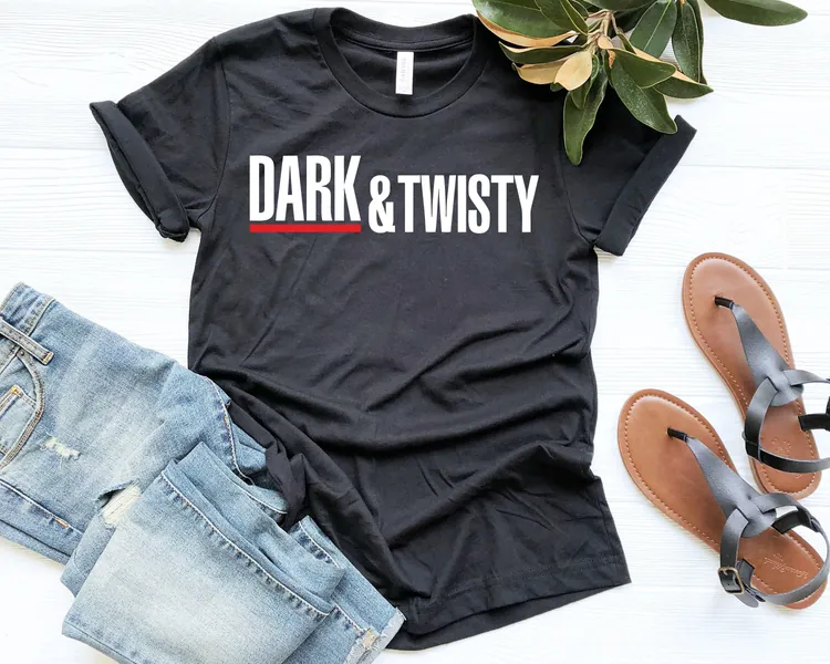 Dark And Twisty T-Shirt ,Meredith Grey, Dark & Twisty Shirt, Grey's Anatomy Shirt,Derek Shepherd,Grey Sloan Memorial Hospital Shirt