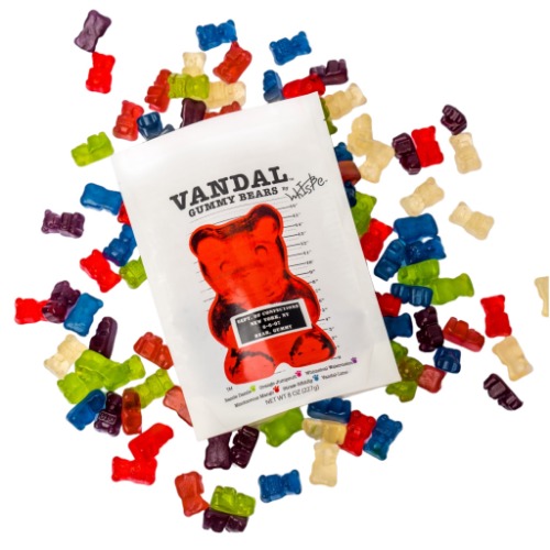 Vandal Gummy Bears - Candy - 2 Pack
