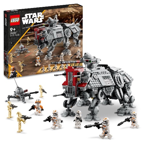LEGO Star Wars at-TE Walker Toy Building Kit; Fun Toy for Kids Aged 9 and Over 75337