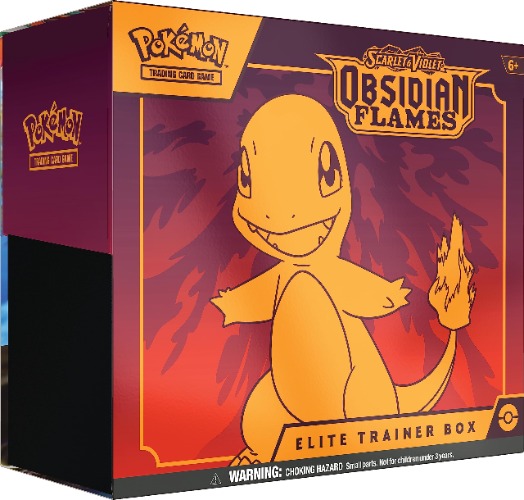 Pokemon Scarlet & Violet 3 Obsidian Flames Elite Trainer Box