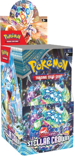 (18 Packs) Stellar Crown - Pokemon TCG