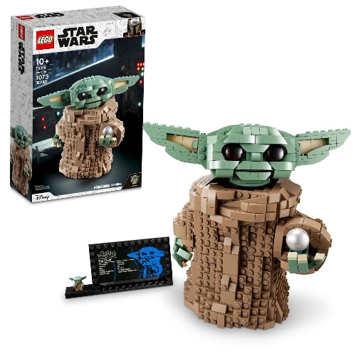 LEGO Star Wars: The Mandalorian The Child 75318 Building Kit; Collectible Buildable Toy Model for Ages 10+, New 2020 (1,073 Pieces)