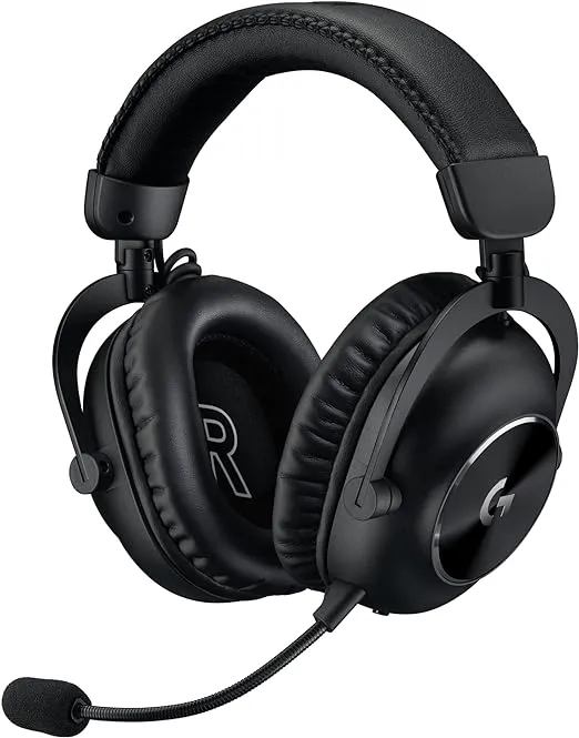 Logitech G PRO X 2 Wireless Gaming Headset with 50mm Graphene Drivers, DTS:X 7.1 Surround, Detachable Mic, Bluetooth - For PC, PS5, PS4, Switch - Black - Generation 2 - Headset