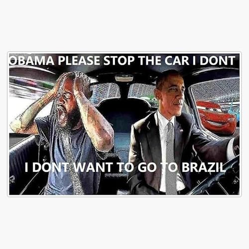 Meme Obama Sticker Bumper Sticker Vinyl Decal 5"