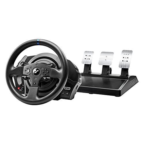 Thrustmaster T300 RS - Gran Turismo Edition Racing Wheel with pedals (Compatible with PS5,PS4,PC) - Black - Thrustmaster T300RS Gran Turismo Edition Racing Wheel - Wheel
