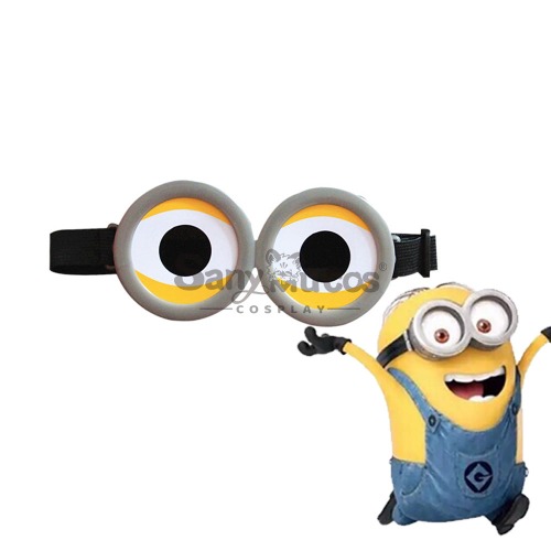 【In Stock】Movie Despicable Me Cosplay Minions Goggles Cosplay Props - A